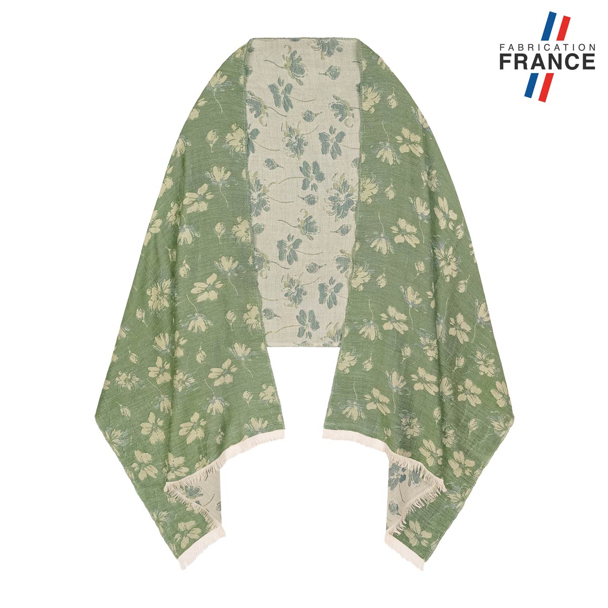 AT-06963_F12-1FR_Chale-florale-liberty-verte-laine-merinos-made-in-France