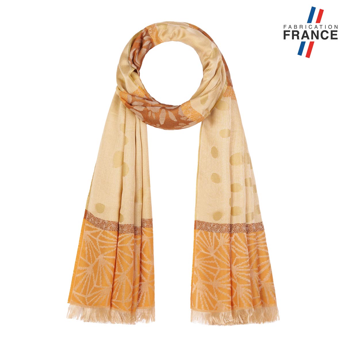 Echarpe-legere-tachetee-jaune-orange-made-in-France--AT-06913_F12-1FR