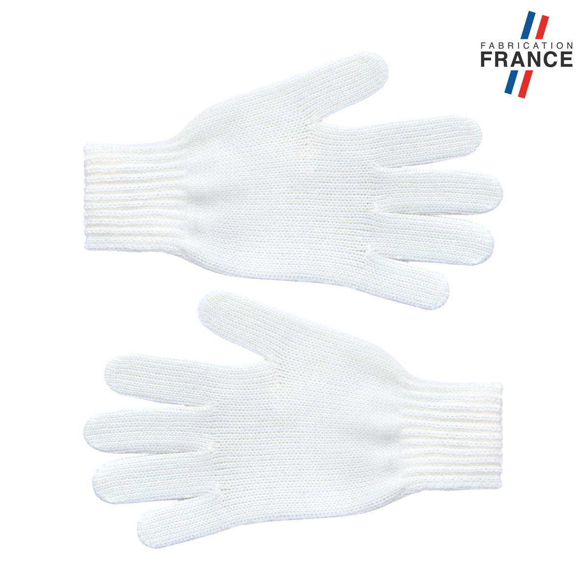 Gants blanc femme