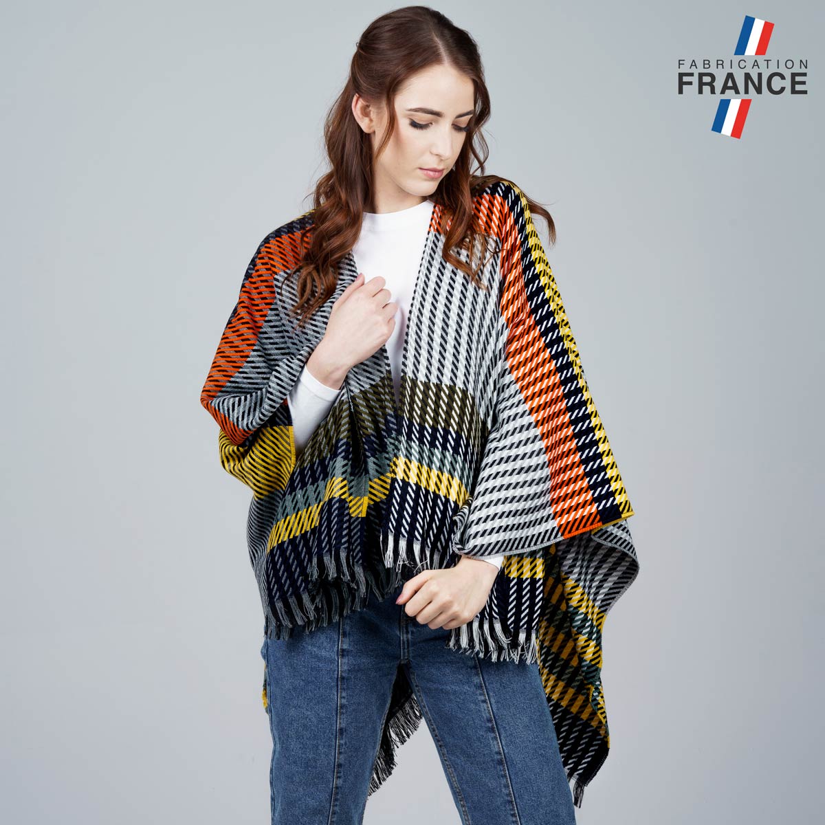 AT-06539_W12-1FR_Poncho-femme-rayures-colorees-made-in-France