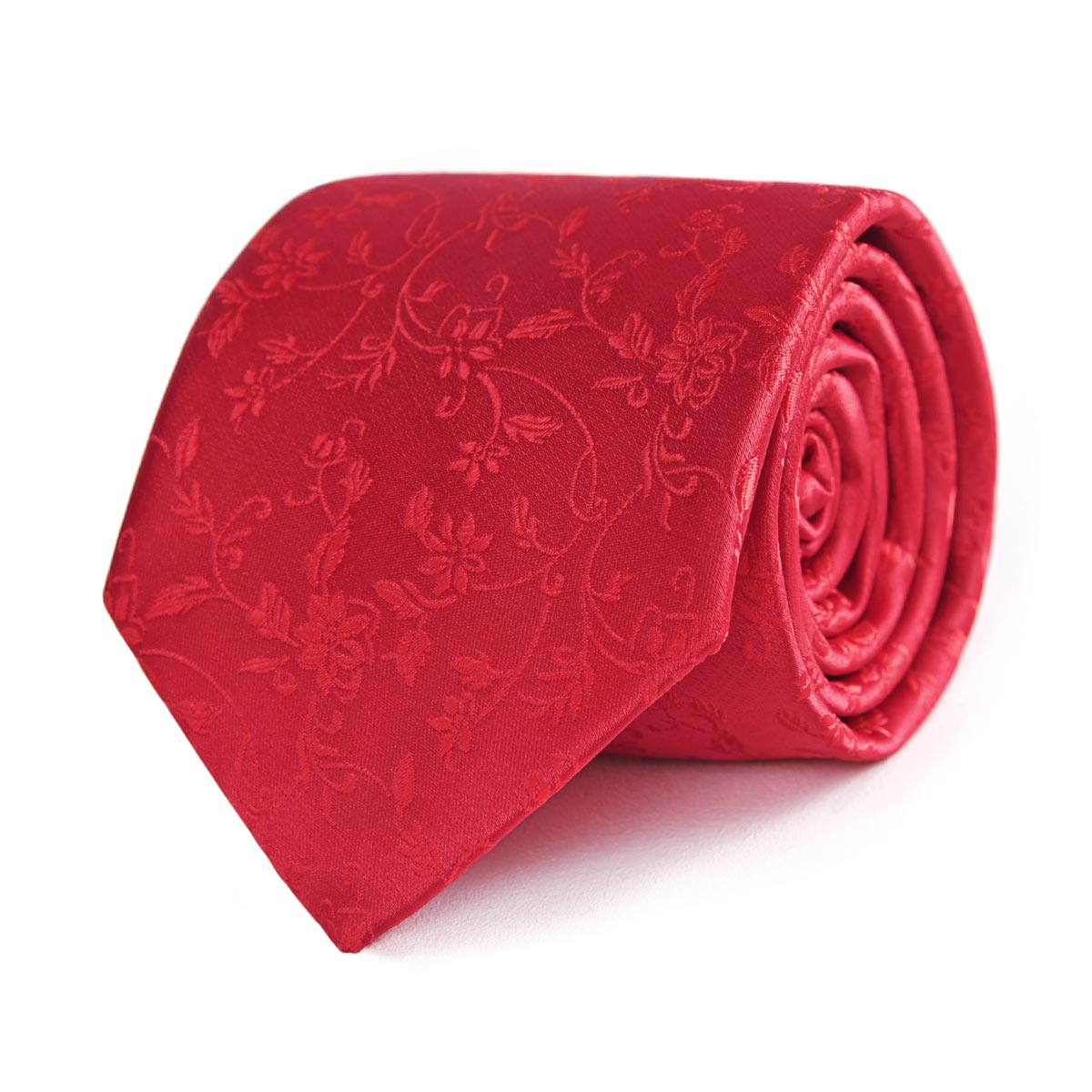 CV-00309_F12-1--_ROUGE_Cravate-petites-fleurs-petites-fleurs-ton-sur-ton-rouge