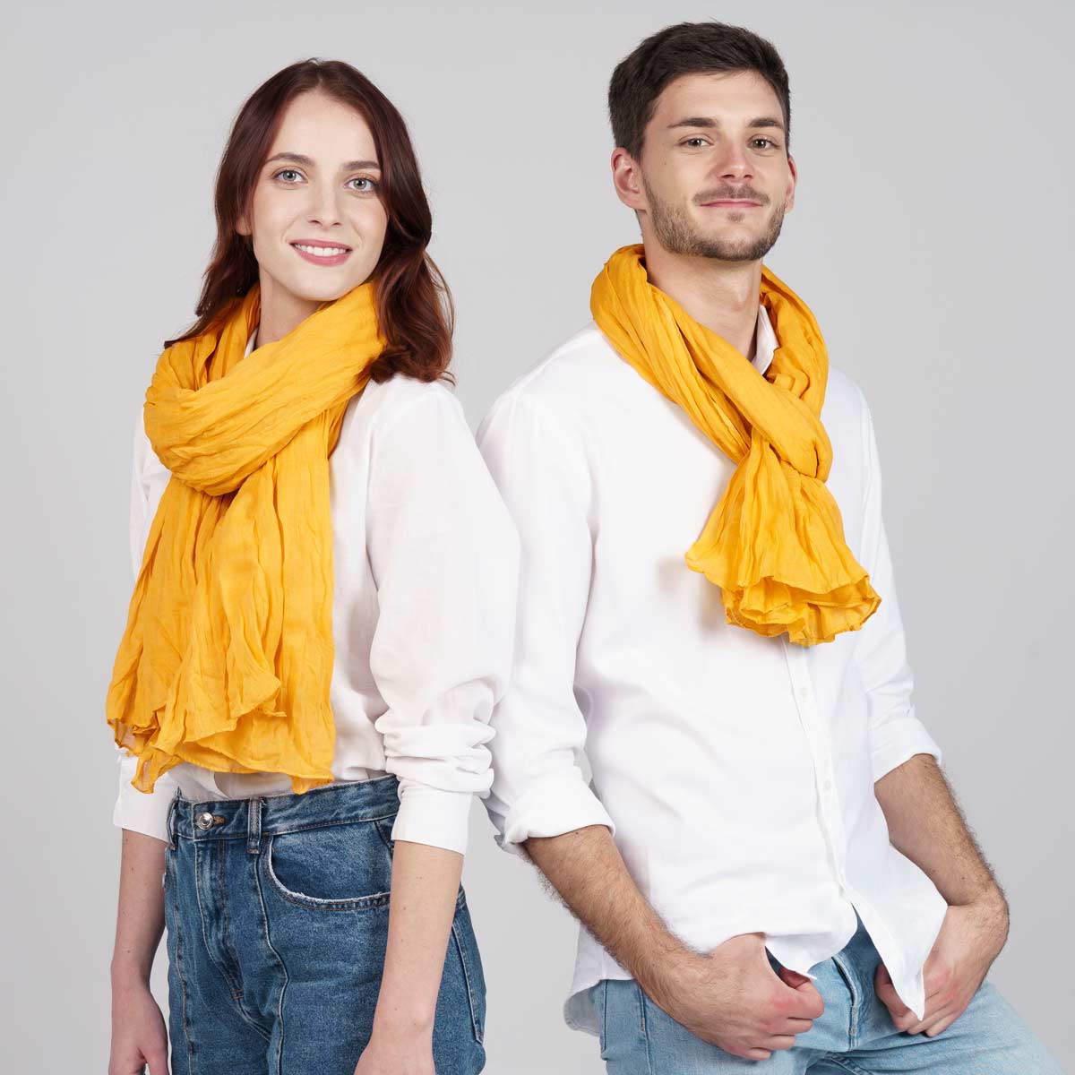 Bonnet jaune moutarde en laine, lin, soie et cachemire pour homme