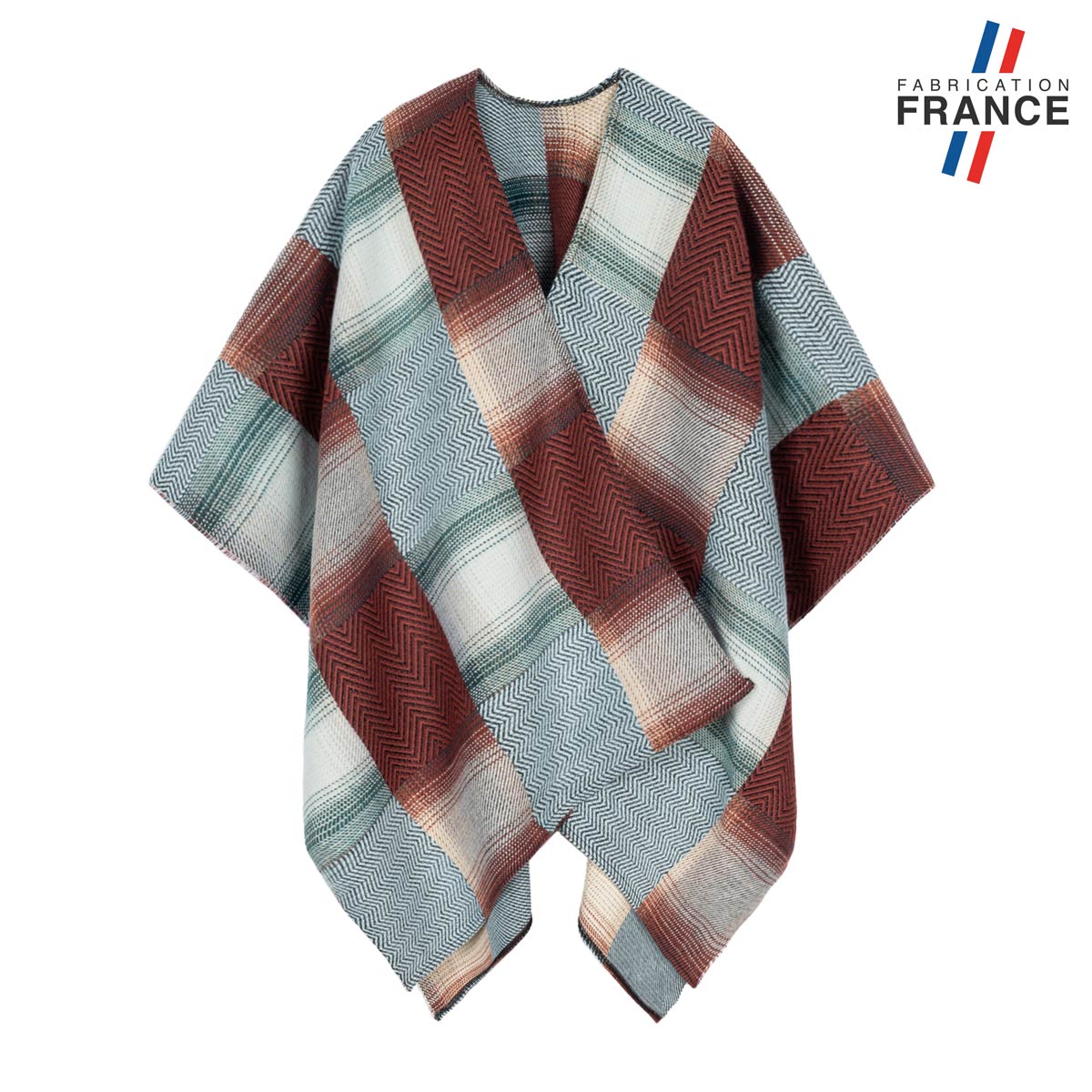 Poncho-femme-gris-marron-fabrication-francaise--AT-07021_F12-1FR