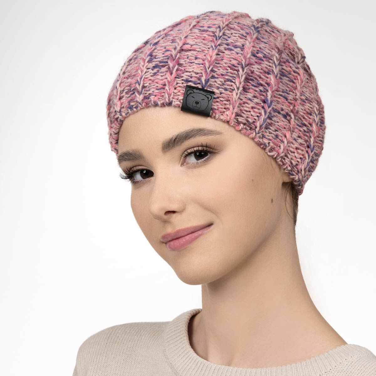 bonnet-femme-laine-rose--CP-01731
