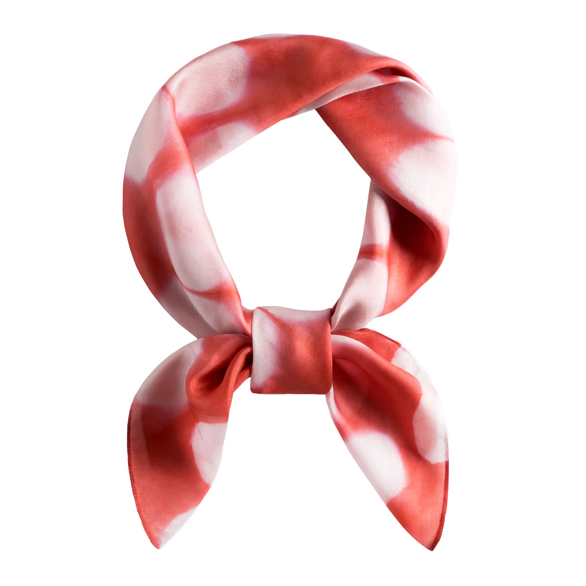 Foulard-soie-naturelle-tradition-vietnamienne-rouge--AT-07088