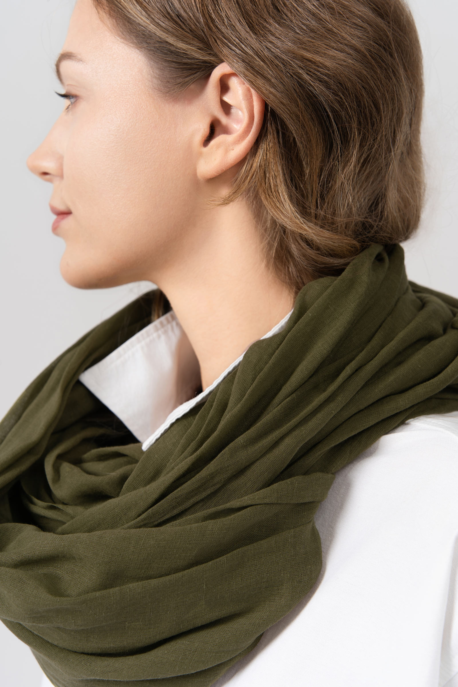 long-cheche-vert-kaki-voile-de-coton-AT-07154