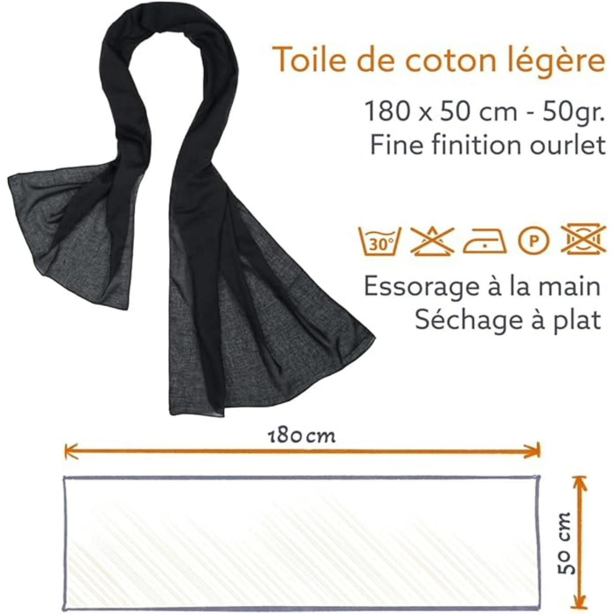 cheche-coton-noir-uni-07060
