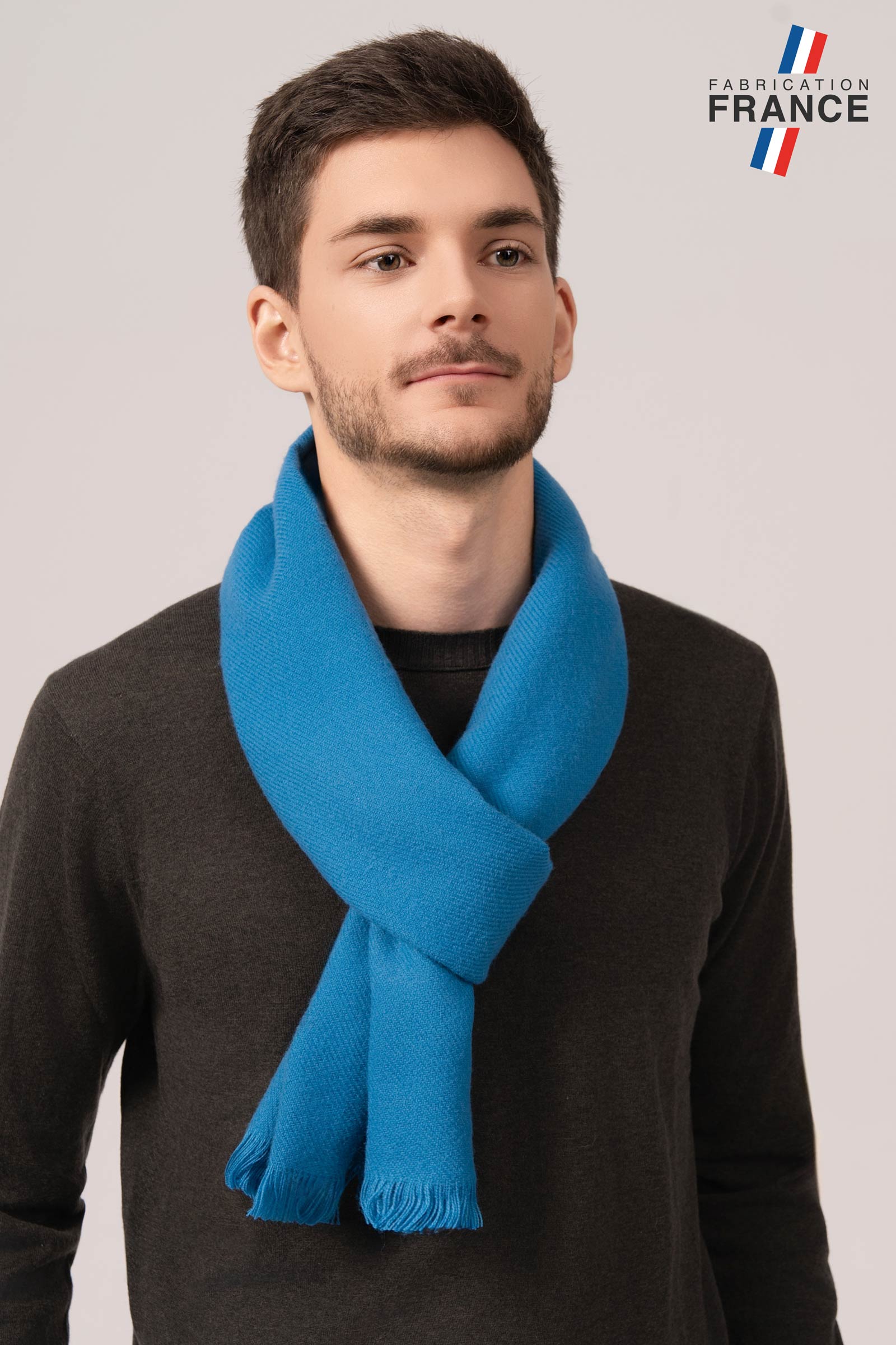 Manteau-écharpe Moxie Bleu, Effet Daim, Femme Taille M, Neuf Avec étiquettes