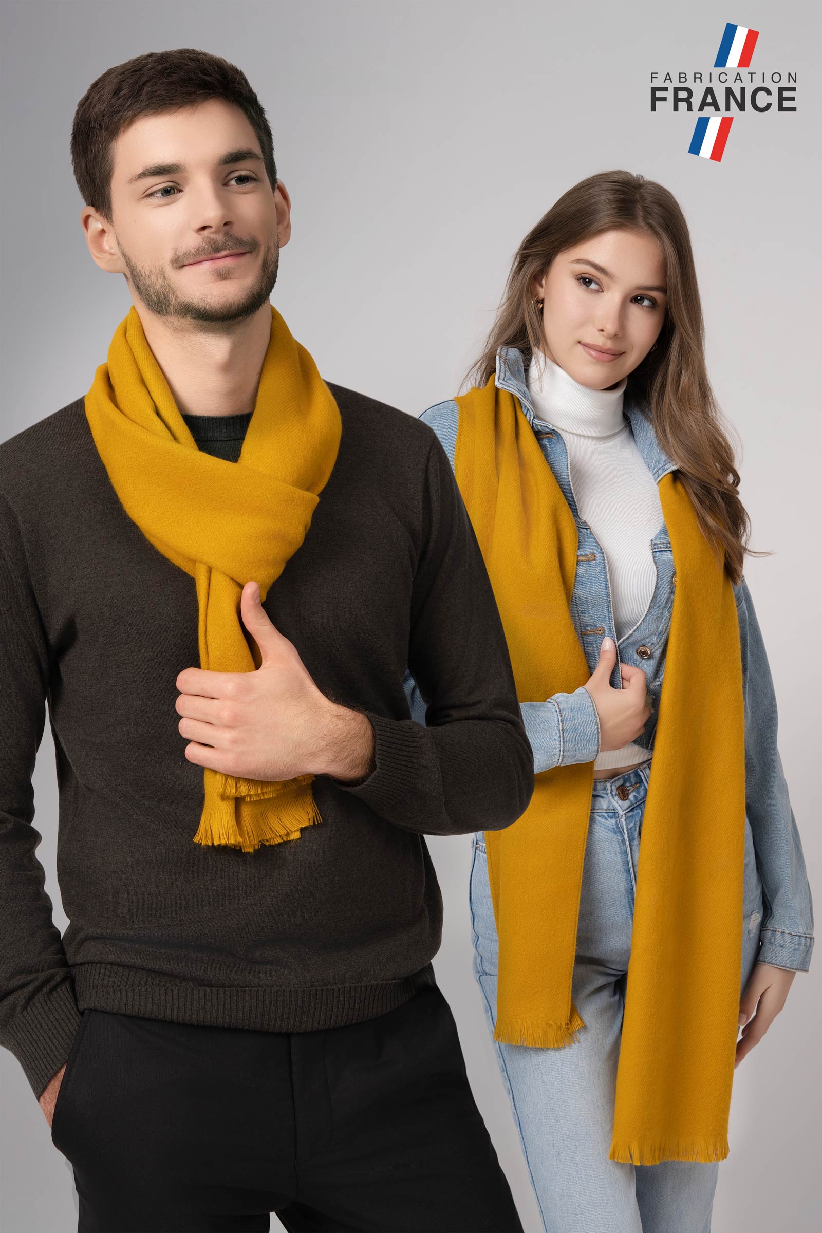 echarpe-mixte-unisex-jaune-moutarde-AT-07130