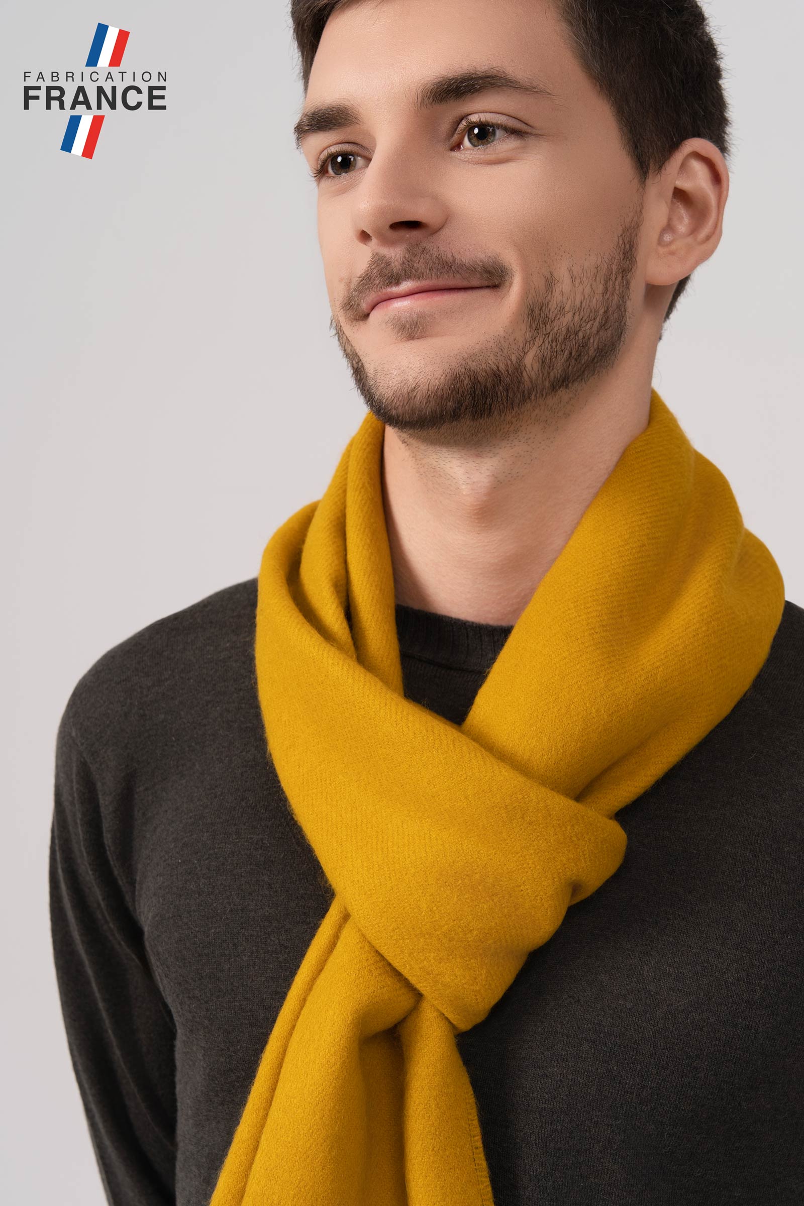 echarpe-homme-hiver-jaune-moutarde-AT-07130