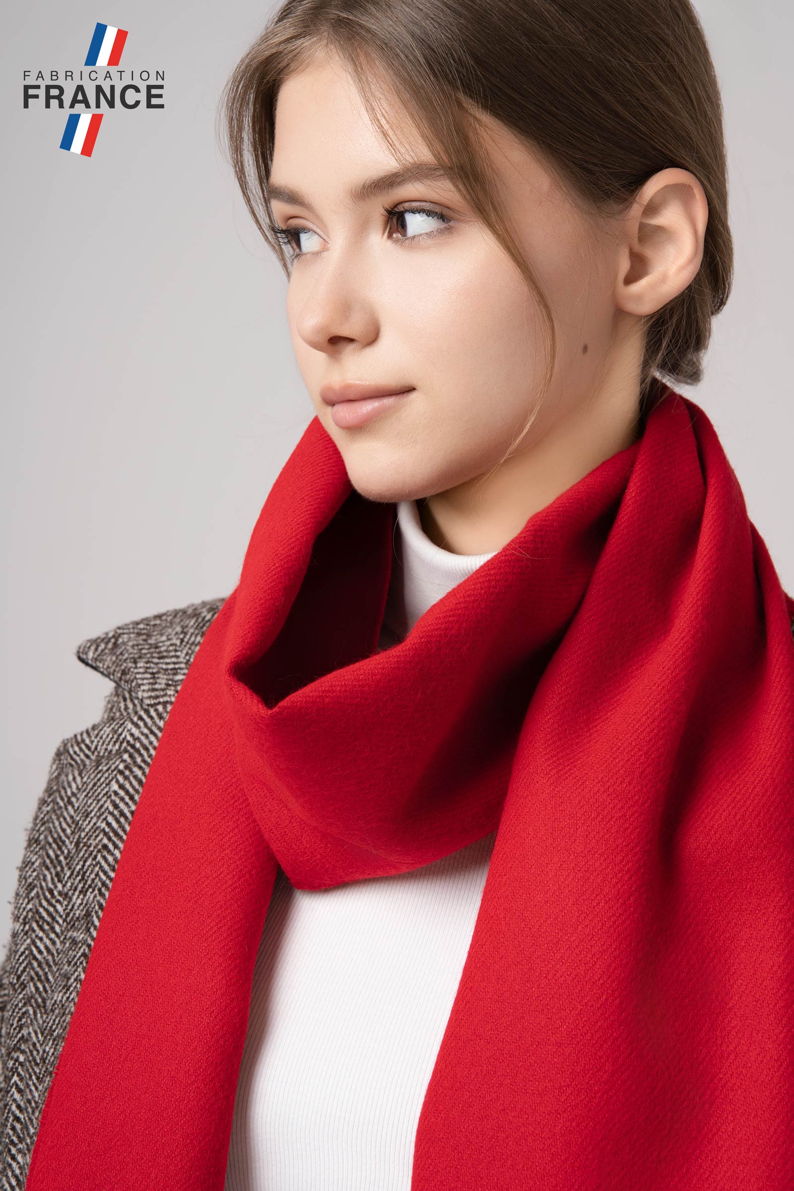 echarpe-femme-hiver-rouge-uni-AT-07133