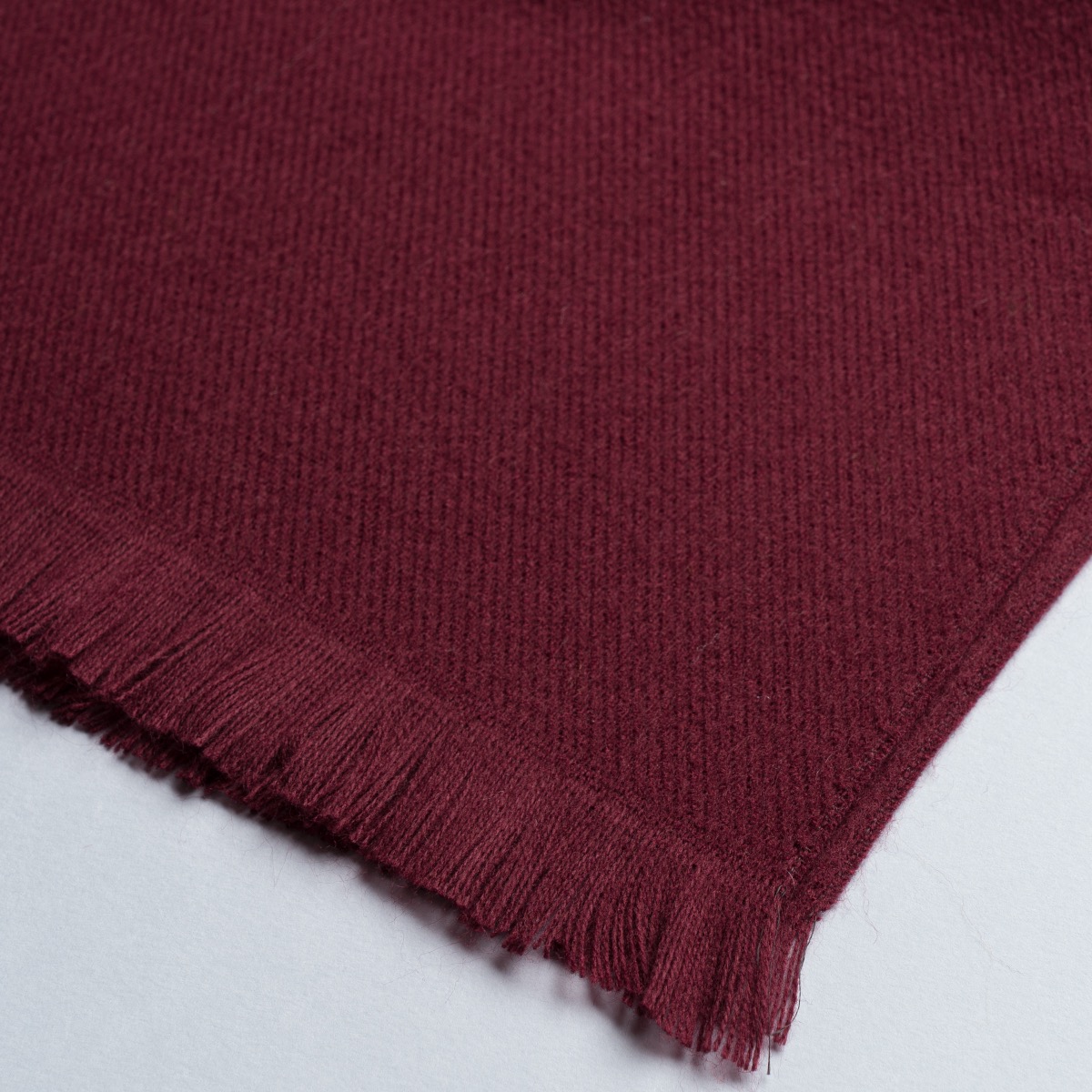 Écharpe homme en laine 2560189 Bordeaux