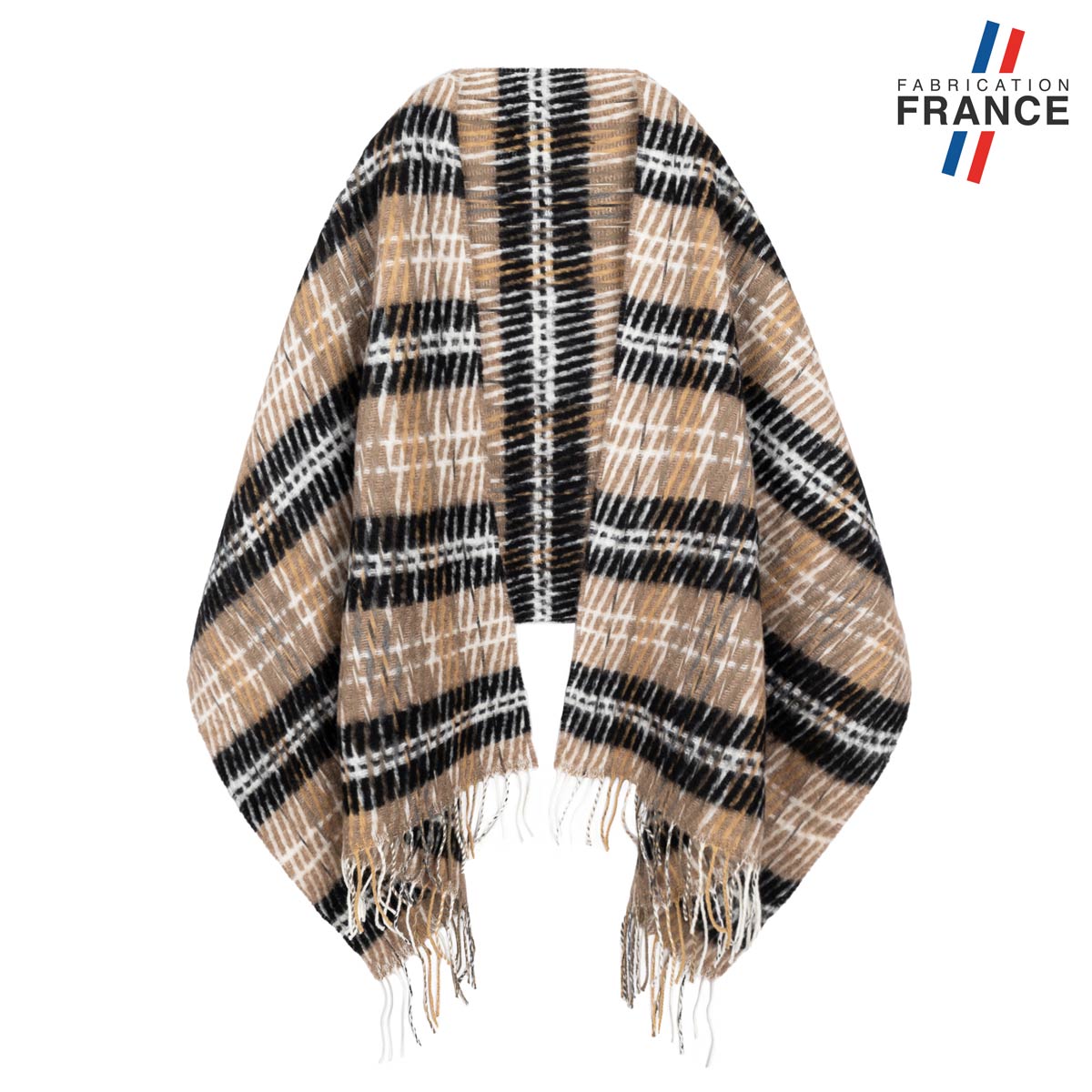 Chale-femme-rayures-beige-made-in-France--AT-07001_F1_12x12bFR