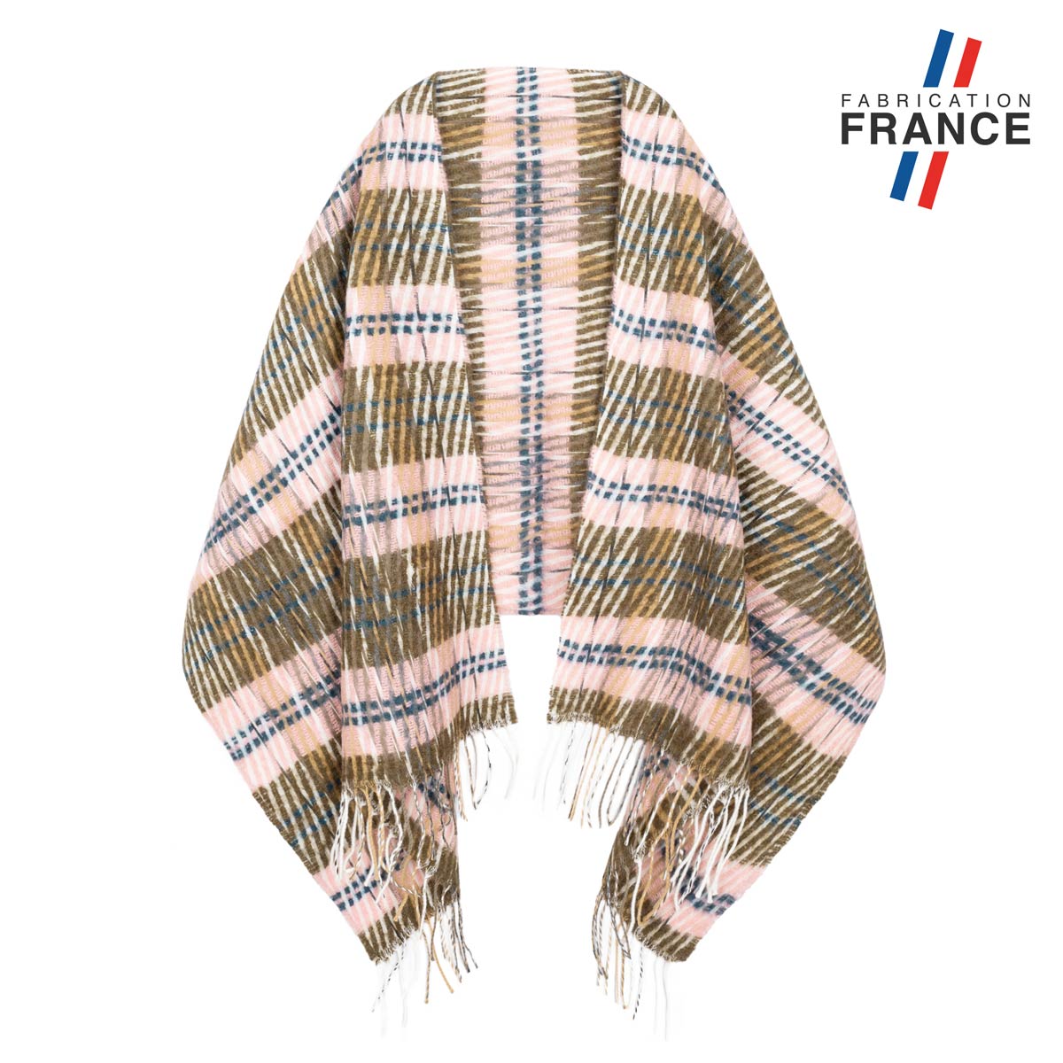 Chale-femme-rose-vert-kaki-fabrique-en-France--AT-07002_F1_12x12bFR