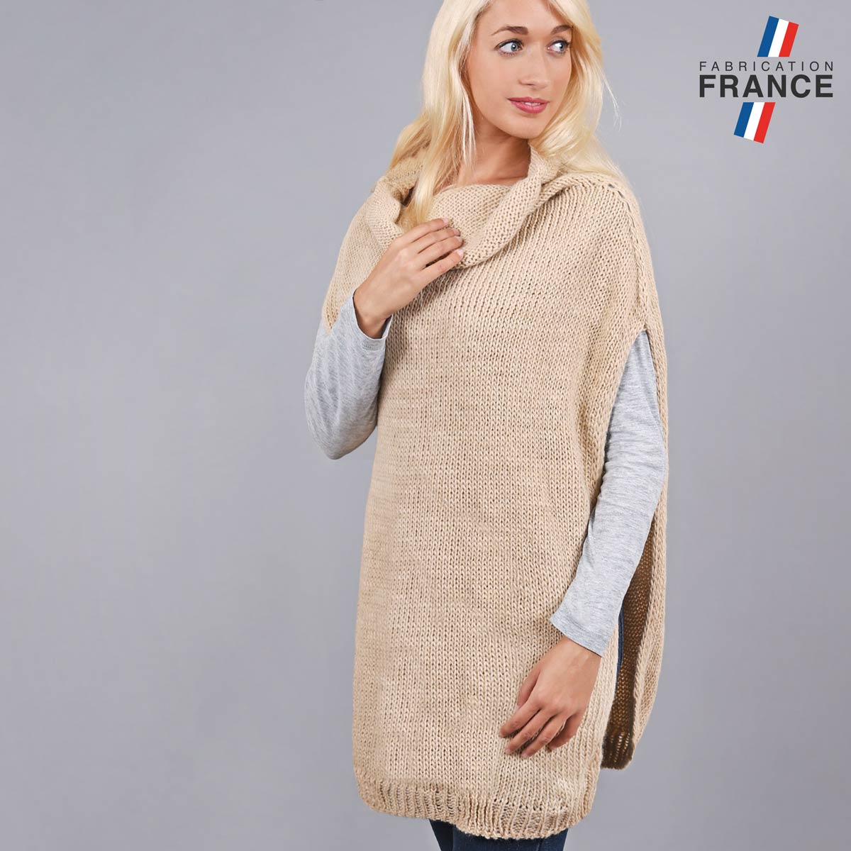 Poncho-col-roule-beige-pour-femme-fabrication-francaise--AT-05842_W1_12x12-FR
