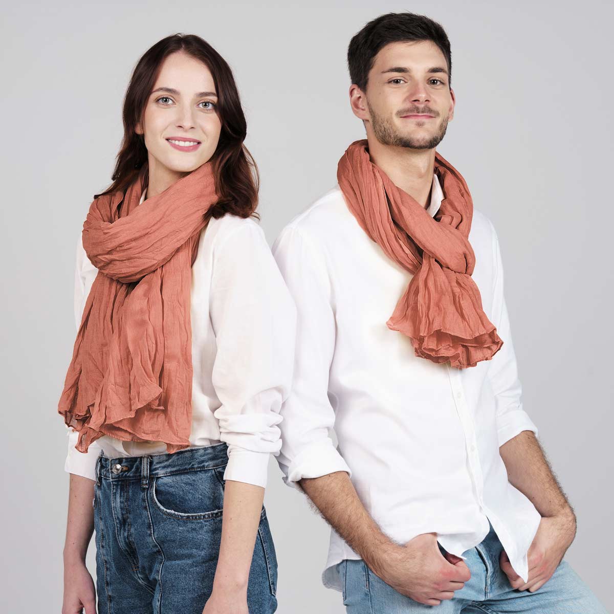 cheche uni couleur douce pour femme et homme at 05212 c12 1