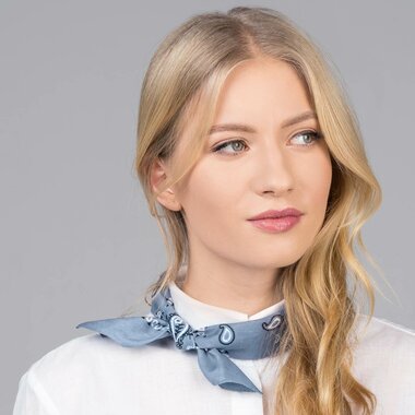 Bandana 52x52 Cm Multicouleur - Foulard Carré Coton - Pour Femme - Très Bon État