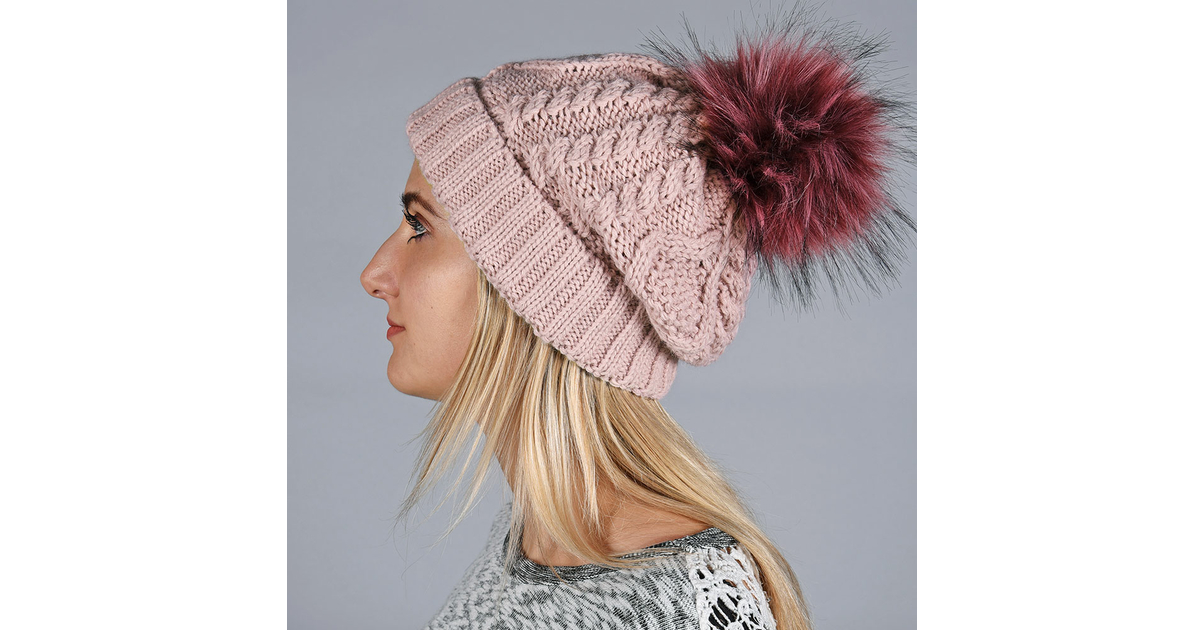 Noir - Béret tricoté en velours côtelé pour homme et femme, casquette