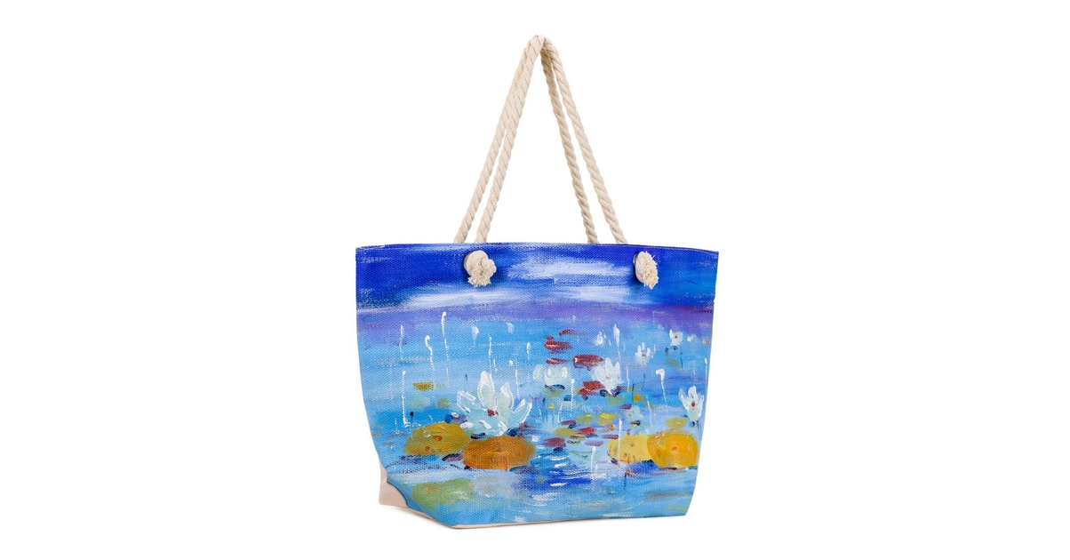 Sac De Week-end Sophos Lifestyle – Toile Cirée Marine – Taille Moyenne 56x30x21cm – Neuf