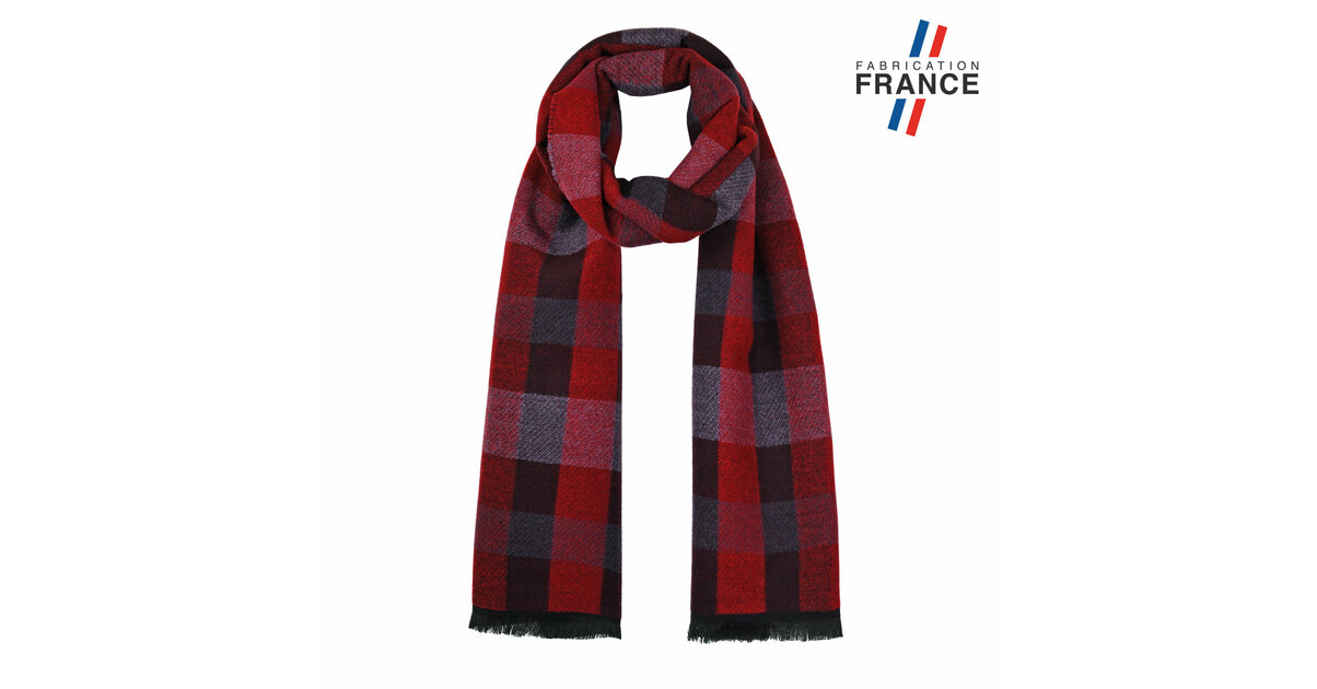 Écharpe Femme Armor Lux Légère - Bordeaux - Neuf Avec étiquette - Polyester