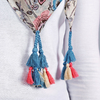 foulard-carre-pompons-rouge-et-bleu--AT-06453