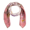at-06392_carre-en-soie-femme-coquillages-fleurs-rose