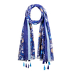 foulard-pompons-fleurs-bleu-en-coton--AT-06423