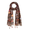 foulard-en-coton-femme-floral-marron--AT-06424
