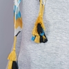 foulard-a-pompons-bleu-jaune--AT-06451