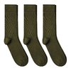 CH-00567_A12-1--_Lot-3-paires-de-chaussettes-homme-vert-kaki-unies