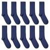 CH-00620_A12-1--_Lot-10-paires-de-chaussettes-homme-bleues-petroles-unies