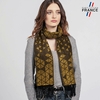 AT-06495_W12-1FR_Echarpe-femme-motif-geometrique-jaune-marron-made-in-france