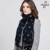 AT-06511_W12-1FR_Echarpe-femme-motif-etoiles-bleues-fabrication-francaise