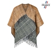 AT-06537_F12-1FR_Poncho-ecossais-camel-gris-made-in-france