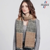 Echarpe-femme-motif-tartan-beige-made-in-france--AT-06674_W12-1FR