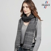 AT-06679_W12-1FR_Echarpe-femme-motif-tartan-gris-noir-made-in-france