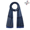 AT-06890_F12-1FR_Echarpe-legere-bleue-frise-florale-made-in-france