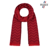 AT-06957_F12-1FR_Echarpe-rouge-motifs-chevrons-made-in-France