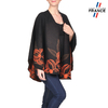 AT-03249-V16-poncho-femme-noir-fleurs-orange-fabrique-en-france