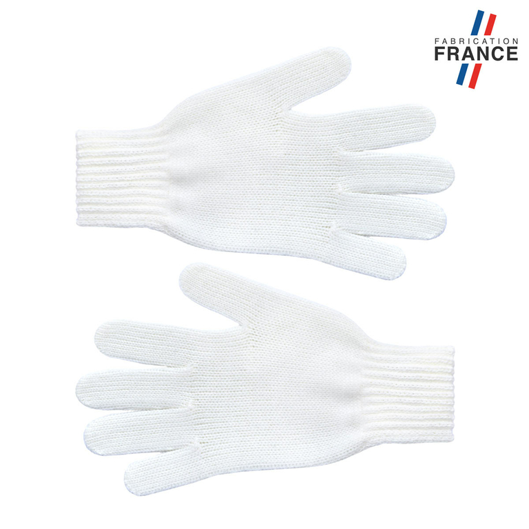 Gants Blancs Femme - Made in France