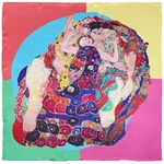 carre-soie-Silkart-Gustav-Klimt-les-vierges-AT-03865