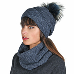 bonnet-pompon-snood-hiver-ardoise-AT-05891