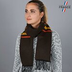 echarpe-femme-rayures-marron-AT-05638