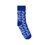 CH-00731-A12-chaussettes fantaisie-femme-chats-bleu-35-39