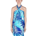 pareo-de-plage-bleu-motifs-fougeres-AT-06103