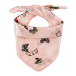 foulard-carre-papillons roses-AT-06332