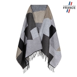 Chale-femme-patchwork-gris-noir-AT-05523