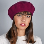 _Beret-femme-laine-prune