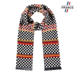 echarpe-multicolore-damier-fabrique-en-france-AT-06236