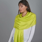 _Etole-soie-jaune-vert